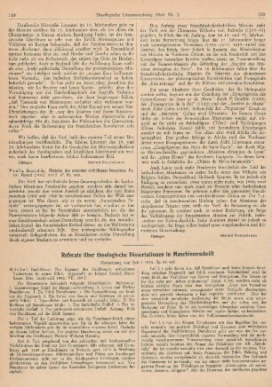 119-121 [Rezension] Möckel, Karl Heinz, Die Eigenart des Straßburger orthodoxen Luthertums in seiner Ethik