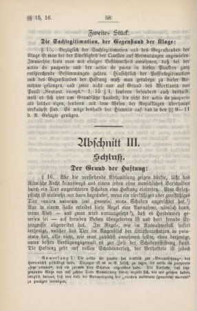 Abschnitt III. Schluß