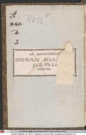 FORMVLAE || PVERILIVM COLLO-||QVIORVM, AVTORE SE-||BALDO HEYDEN.|| SALVTATIONVM FOR-||MVLAE.|| QVATVOR ADAGIO-||rum centuriae Latinogermanicae.|| DICTIONARIVM RERVM,|| pueris iuxtà necessarium ... ||