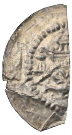 Fundmünze, Brakteat, 1247 - 1263?