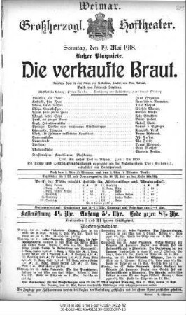 Die verkaufte Braut