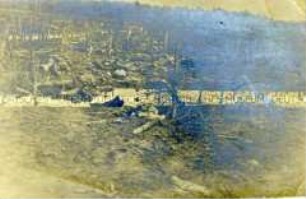Schlachtfeld mit Leichen