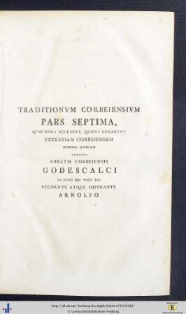 Pars Septima.