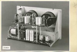 Modulationsgradmesser Typ 06-98007.1 Rückseite geöffnet, Foto 1954