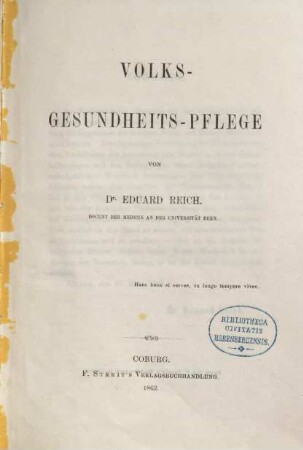 Volks-Gesundheits-Pflege