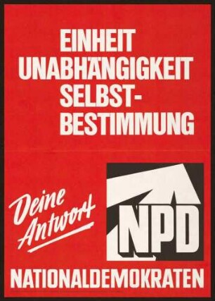 NPD, Bundestagswahl 1983