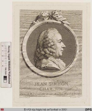 Bildnis Jean-Baptiste-Siméon Chardin