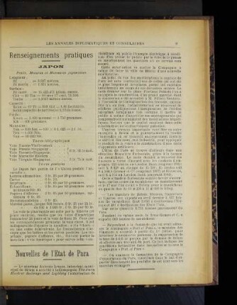 Nouvelles de l'Etat de Para