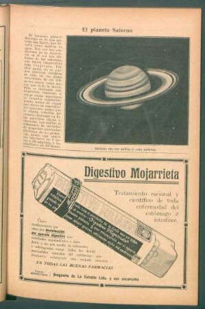 El planeta Saturno