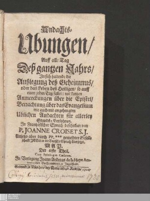 [5],Der erste Theil: May