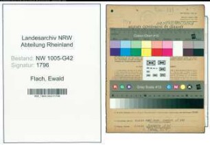 Entnazifizierung Ewald Flach , geb. 19.09.1906 (Friseur)