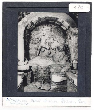 Rom: Mithraeum Domus Sanctae Priscae, Kultnische