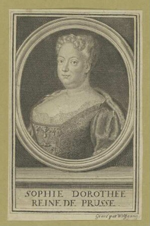 Bildnis von Sophie Dorothee, Reine de Prusse