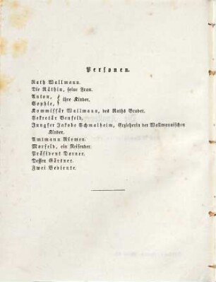 A. W. Ifflands theatralische Werke : in einer Auswahl, 6