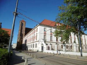Breslau: St. Maria auf dem Sande Augustiner-Chorherrenstift (heute Universitätsbibliothek)