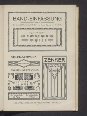 Band-Einfassung / Selen-Schmuck