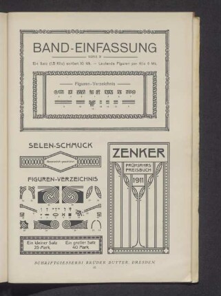 Band-Einfassung / Selen-Schmuck