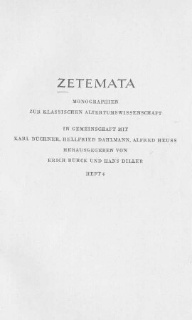 Oktavian und das Testament Cäsars : eine Untersuchung zu den politischen Anfängen des Augustus
