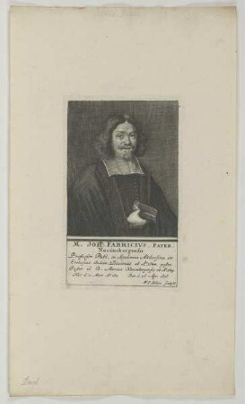 Bildnis des Joh. Fabricivs