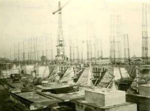 Kraftwerk Thalheim bei Bitterfeld, Deutschland, 1940