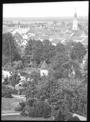 Radeburg. Blick auf Radeburg