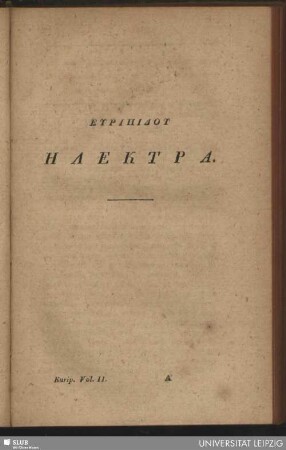 Euripidu Elektra