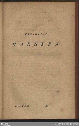 Euripidu Elektra