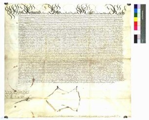 Kaiser Ferdinand II. bestätigt das Generalmandat Kaiser Ferdinands I. vom 24. Mai 1563.