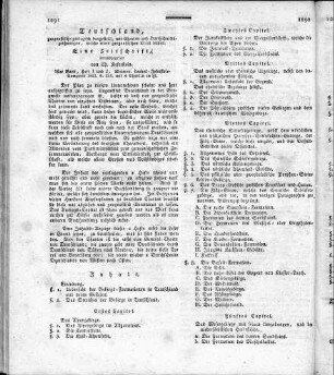 Teutschland : geognostisch-geologisch dargestellt und mit Charten und Durchschnittszeichnungen erläutert. - Weimar : Landes-Industrie-Comptoirs. - 1. Bd., 1. u. 2. Heft, 1821