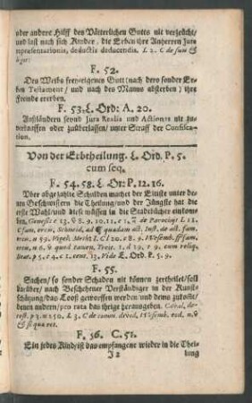 Von der Erbtheilung