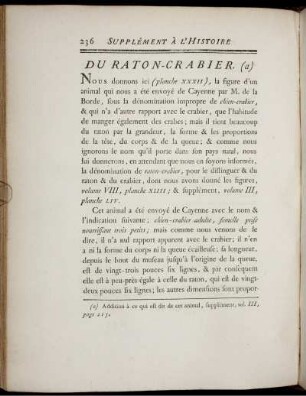 Du Raton-Crabier. (a)