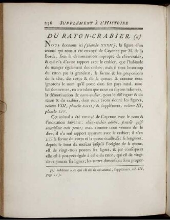 Du Raton-Crabier. (a)