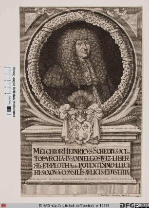 Bildnis Melchior Heinrich Schede (Schedius) d. Ä.