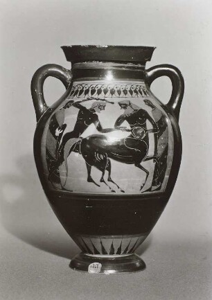 Bauchamphora mit Herakles und Nessos