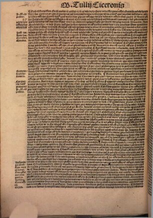 In M. T. Ciceronis de officiis, amicitia, Senectute et paradoxis libros