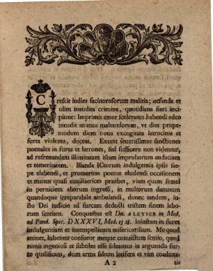 Procancellarius D. Io. Florens Rivinus ... solemnia doctoralia candidati clarissimi Georgii Christophori Beyeri : [Programma de lenitate iudicum intempestiva erga fures]