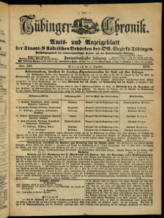 1011-1024, 6. Dezember (Nro. 239) - 9. Dezember (Nro. 241)