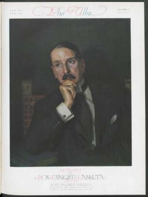 Retrato de don Enrique Larreta, óleo
