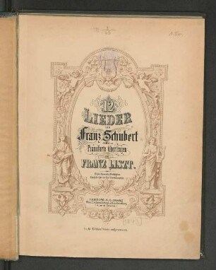 12 Lieder von Franz Schubert