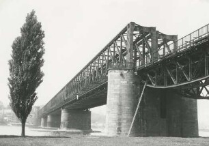 Eisenbahnbrücke Mainz-Süd/Rhein