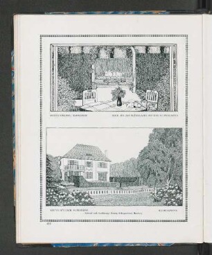 Garten Köllisch, Blankenese. Blumengarten