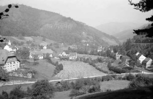 Niederwasser: Gutachtal mit Blick auf Niederwasser