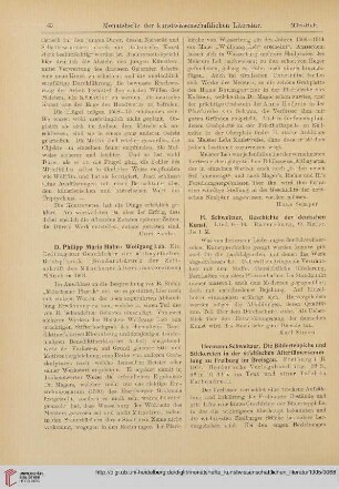 [Rezension von: H. Schweitzer, Geschichte der deutschen Kunst]