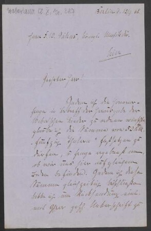 Brief an Friedrich Wilhelm Jähns : 12.09.1868