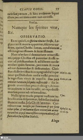 Vers. 2. Namque lex spiritus vitae, &c.