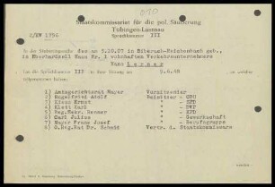 Lerner, Hans