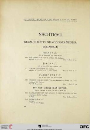 Nachtrag (Nr. 770-857)