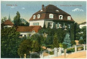Coswig. Landhaus an der Sachsenstraße