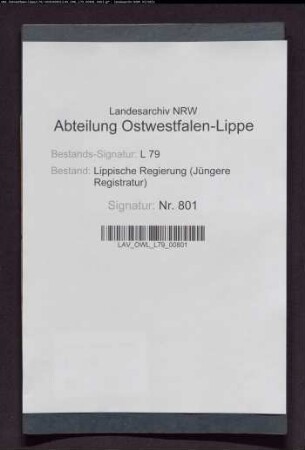Rechnung der Armenkasse zu Salzuflen