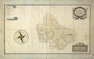 "Spezialkarte über des Dorfs Schemmerberg Ösch Berenhalden verfertiget von Franz Anton Eggler Geometer 1785"
